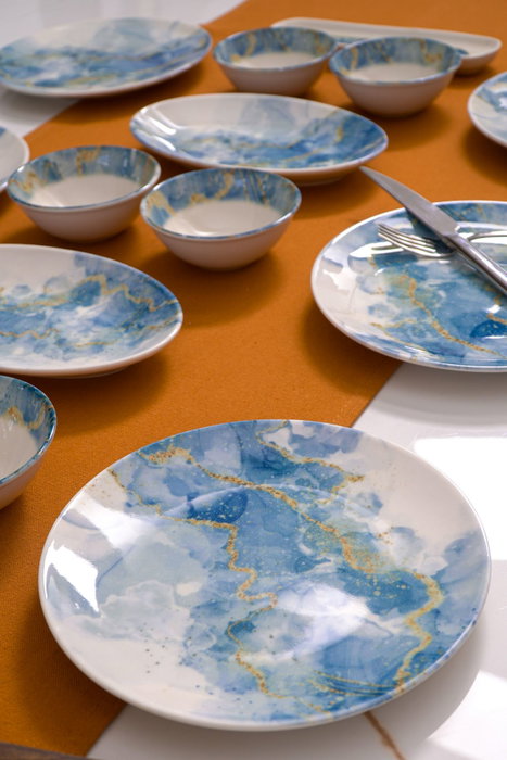 Hermia Set de Desayuno Bulut 16 Multicolor